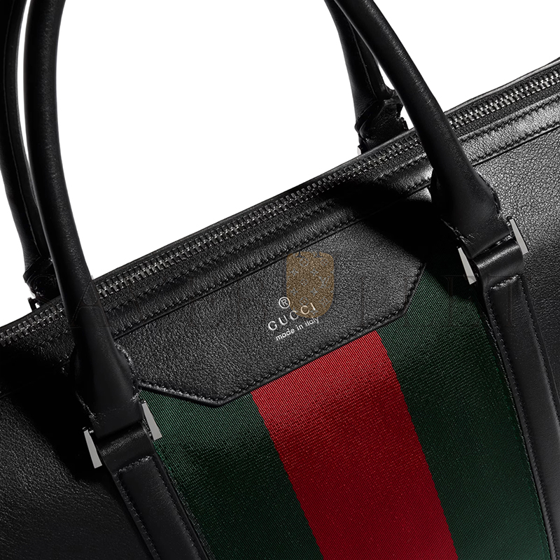 GUCCI MEGA WEB TRADEMARK MEDIUM BRIEFCASE ‎A0007X (31*28*7cm)